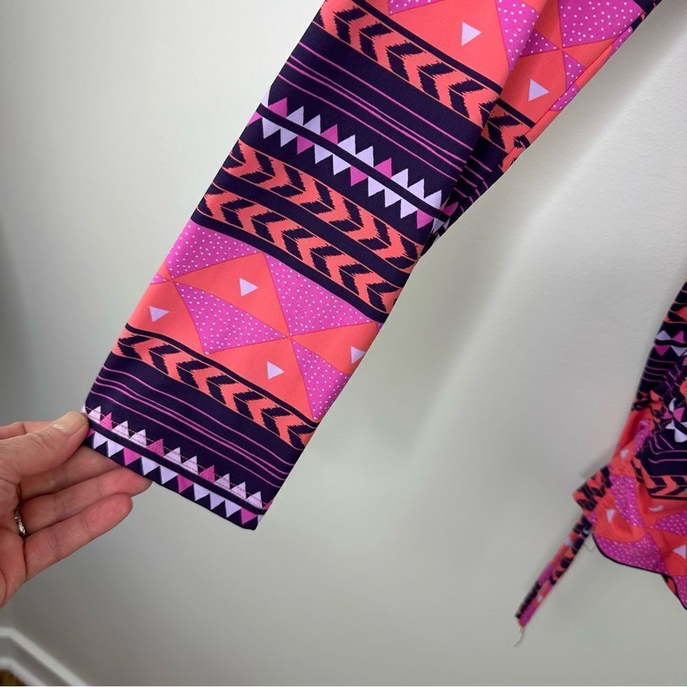 Carve Designs Vibrant Pink and Purple Coverup - Picture 6 of 8